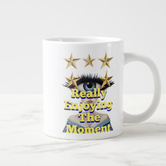 その瞬間を本当に楽しむ ジャンボコーヒーマグカップ