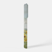 その瞬間を生きる ひまわり畑の美意識 iPhoneケース (右側面)
