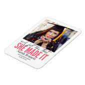 その瞬間、彼女は卒業のお知らせを作った マグネット (左側)