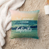 その瞬間、私たちは無限だったと誓う。 クッション (ブランケット)