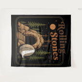 その石は彼が転が生遠くにきているイースターだった タペストリー (正面(横))