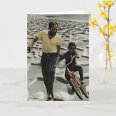 その確実な感じ-空白のなカード--を得て下さい カード (黄色い花)