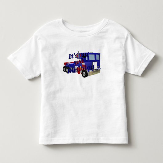 その私の第3誕生日 トドラーTシャツ (正面)