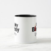 その私の誕生日は私を平手で打ちます マグカップ (中央)