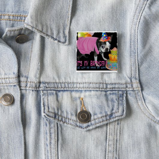 その私の誕生日-私を私の方法を持つことを許可して下さい 缶バッジ (インサイチュ)