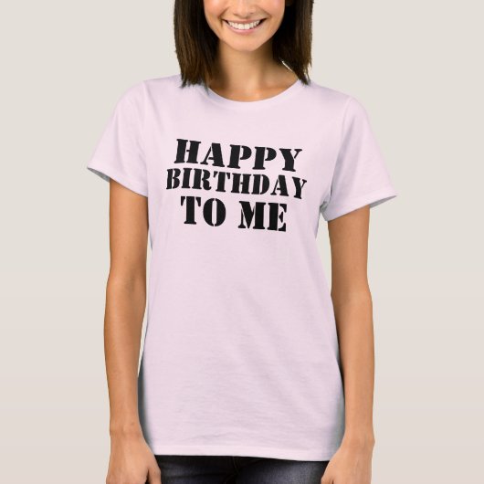 その私の誕生日 Tシャツ (正面)