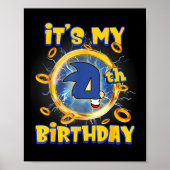 その私の4歳の誕生日の男の子の家族のマッチングパーティーファン ポスター (正面)