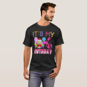 その私の6番目の誕生日キャンディランド誕生日女の子 Tシャツ (正面フル)