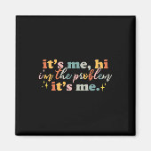 その私は私のための私のおもしろいGroovy マグネット (正面)