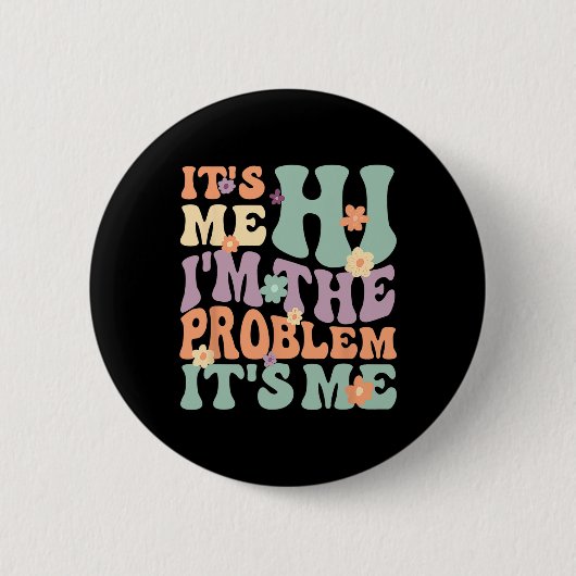その私は私の問題を持っている1 缶バッジ (正面)