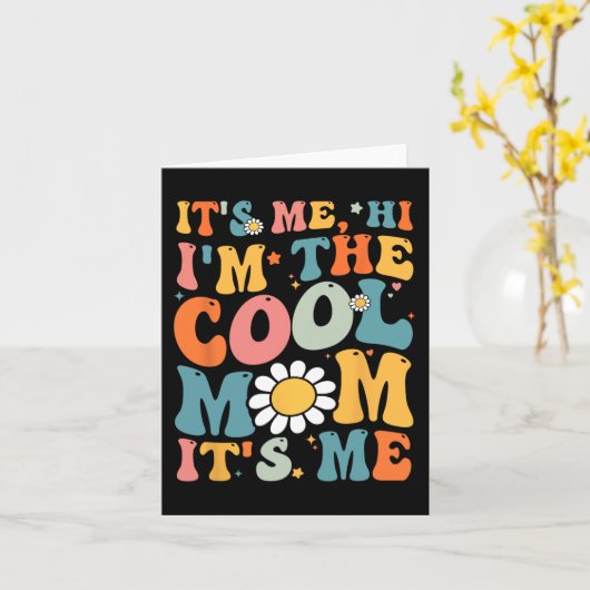 その私は私の母の日クールグルーヴの母である カード (黄色い花)
