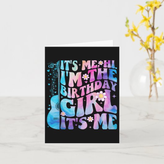 その私ハイイムザ誕生日ガールズイムテイラー誕生 カード (黄色い花)