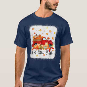 その秋ヤールパンプキンメープルファームトラックオータム秋 Tシャツ