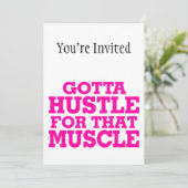 その筋肉ピンクのために強いるために得られる 招待状 (スタンド正面)