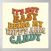 その簡単ではない私の妻アームキャンディレトログルーヴィ ポスター (正面)