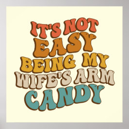その簡単ではない私の妻アームキャンディレトログルーヴィ ポスター