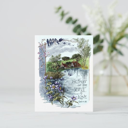 その精神の実は愛である ポストカード (スタンド正面)