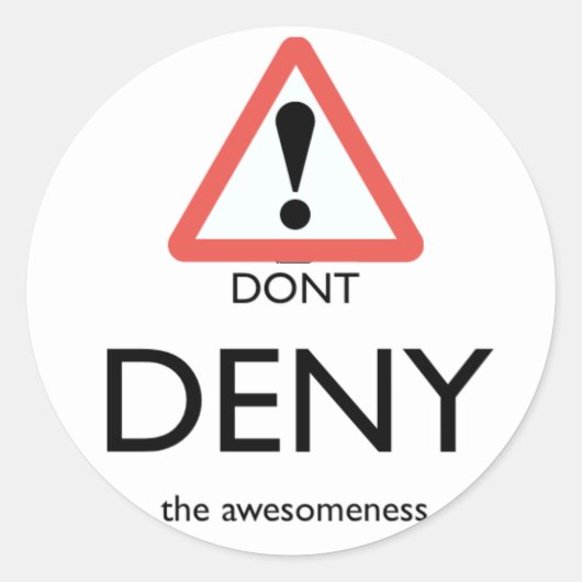 その素晴らしさを否定しない…......スタンプ ラウンドシール (正面)