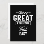 その素晴らしモチベーション来ギフトは決して無い サンキューカード (正面/裏面)