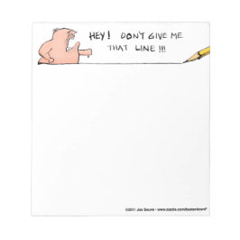 その線与えのメモスクラッチパッドを使用しない ノートパッド