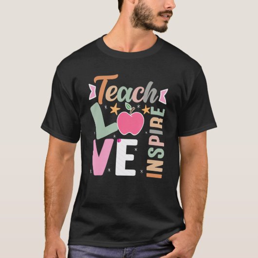 その美しい先生の日学の中教えで Tシャツ (正面)