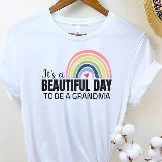 その美しい日おばあちゃん妊娠発表 Tシャツ