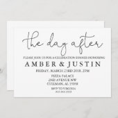 その翌日 |招待状 招待状 (正面/裏面)