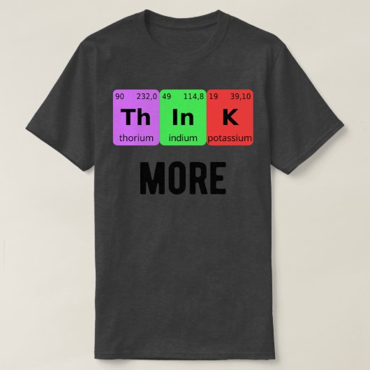 その考え他II Tシャツ (デザイン正面)