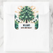 その自然クールキャッシュのみマネーツリー13誕生日 スクエアシール (バッグ)