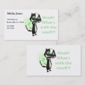 その臭いのスカンクはである何 名刺 (正面/裏面)