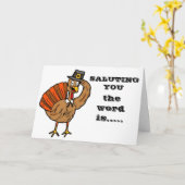 その言葉は君の物は**の意味かわいらし的なトルコだ** カード (黄色い花)