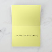 その言葉は肉のクリスマスに作られた カード (内部)