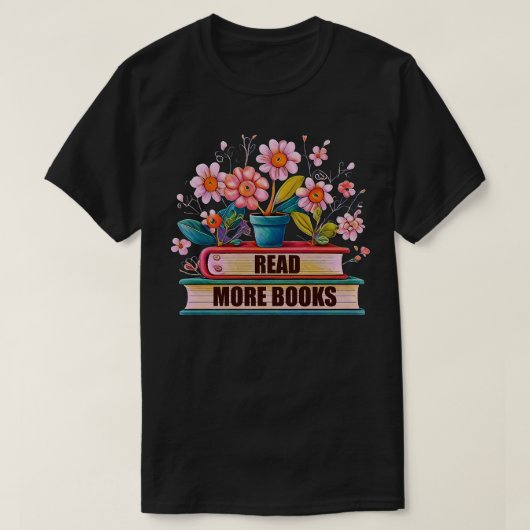その読他の本 Tシャツ (デザイン正面)