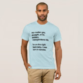 その調子だよベイビー Tシャツ (正面フル)