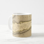 その豆の巻き枠のコーヒー・マグ コーヒーマグカップ (正面左)