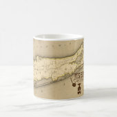 その豆の巻き枠のコーヒー・マグ コーヒーマグカップ (中央)
