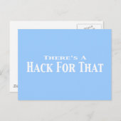 その贈り物にはハックがある ポストカード (正面/裏面)