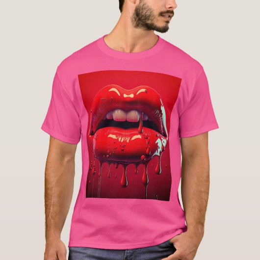 その赤い口紅に関しては Tシャツ (正面)