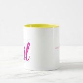 その赤ん坊の女 マグカップ (中央)