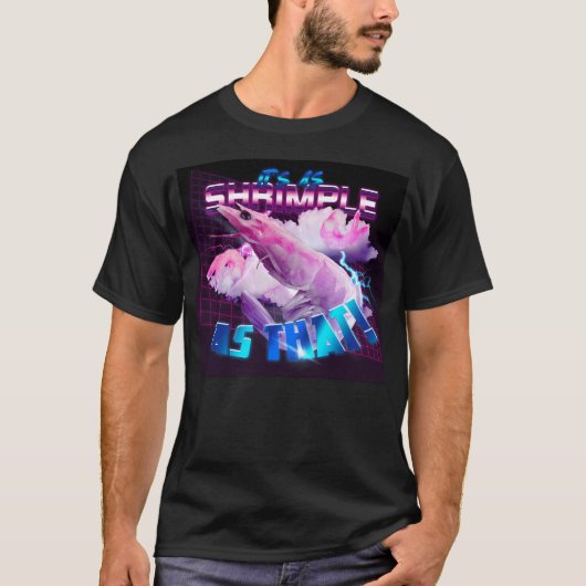 その通りの簡潔さ Tシャツ (正面)
