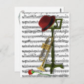 その遊ジャズ ポストカード (正面/裏面)