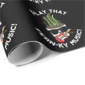 その遊ファーンキー音楽のおもしろい植物プンダークBG ラッピングペーパー (ロールコーナー)