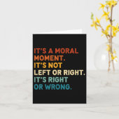 その道徳的瞬間は正しくな離れい、または正しい カード (黄色い花)