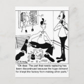 その部分は中断された ポストカード (正面)