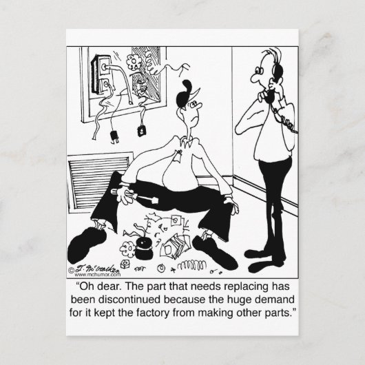 その部分は中断された ポストカード (正面)