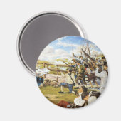 その銃声は「世界一周ドメニック・ダンドレア」を聞いた マグネット (正面/裏面)