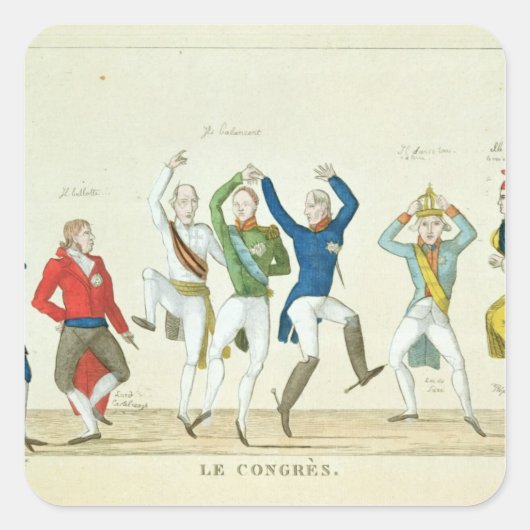 その鍵を描いた風刺漫画 スクエアシール (正面)