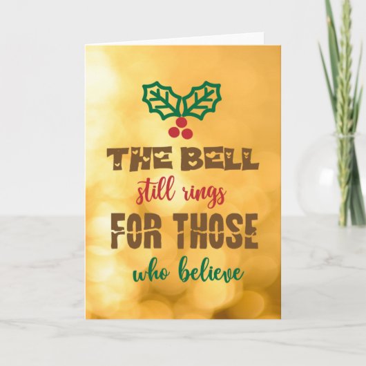 その鐘は人々のリングや輪を続け信じる シーズンカード (正面)