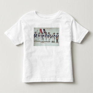 その間のパリフランスの軍 トドラーTシャツ