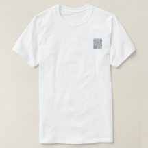 「その間」チェストプリントTシャツ